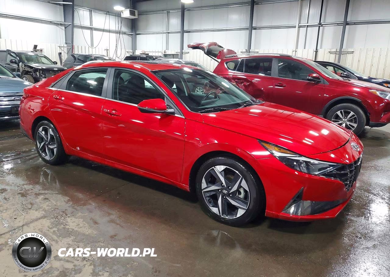 2022 Hyundai Elantra Sel VIN:5NPLN4AG7NH077931 - 4