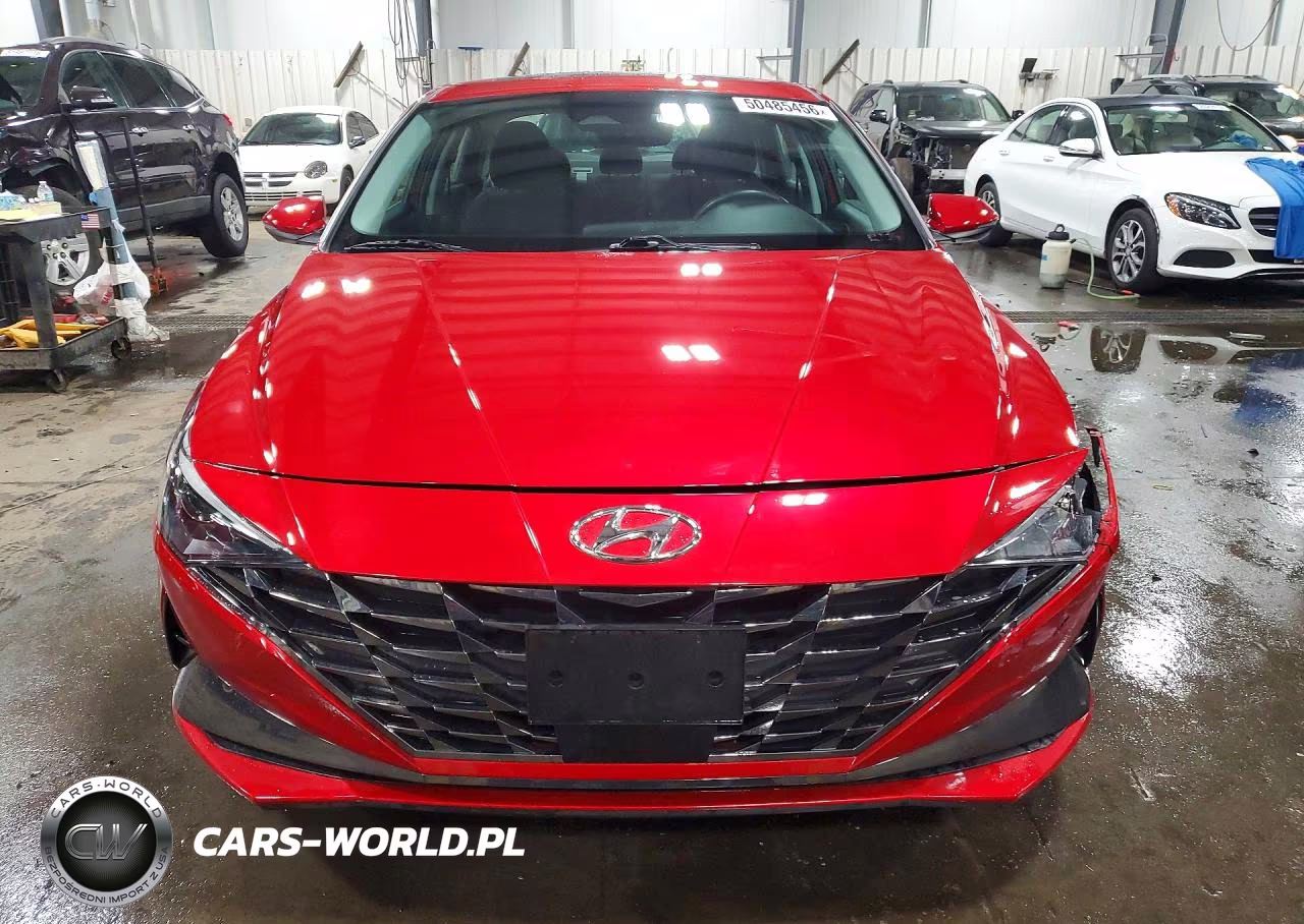 2022 Hyundai Elantra Sel VIN:5NPLN4AG7NH077931 - 5