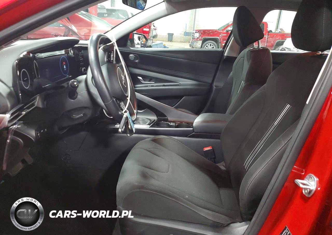 2022 Hyundai Elantra Sel VIN:5NPLN4AG7NH077931 - 7