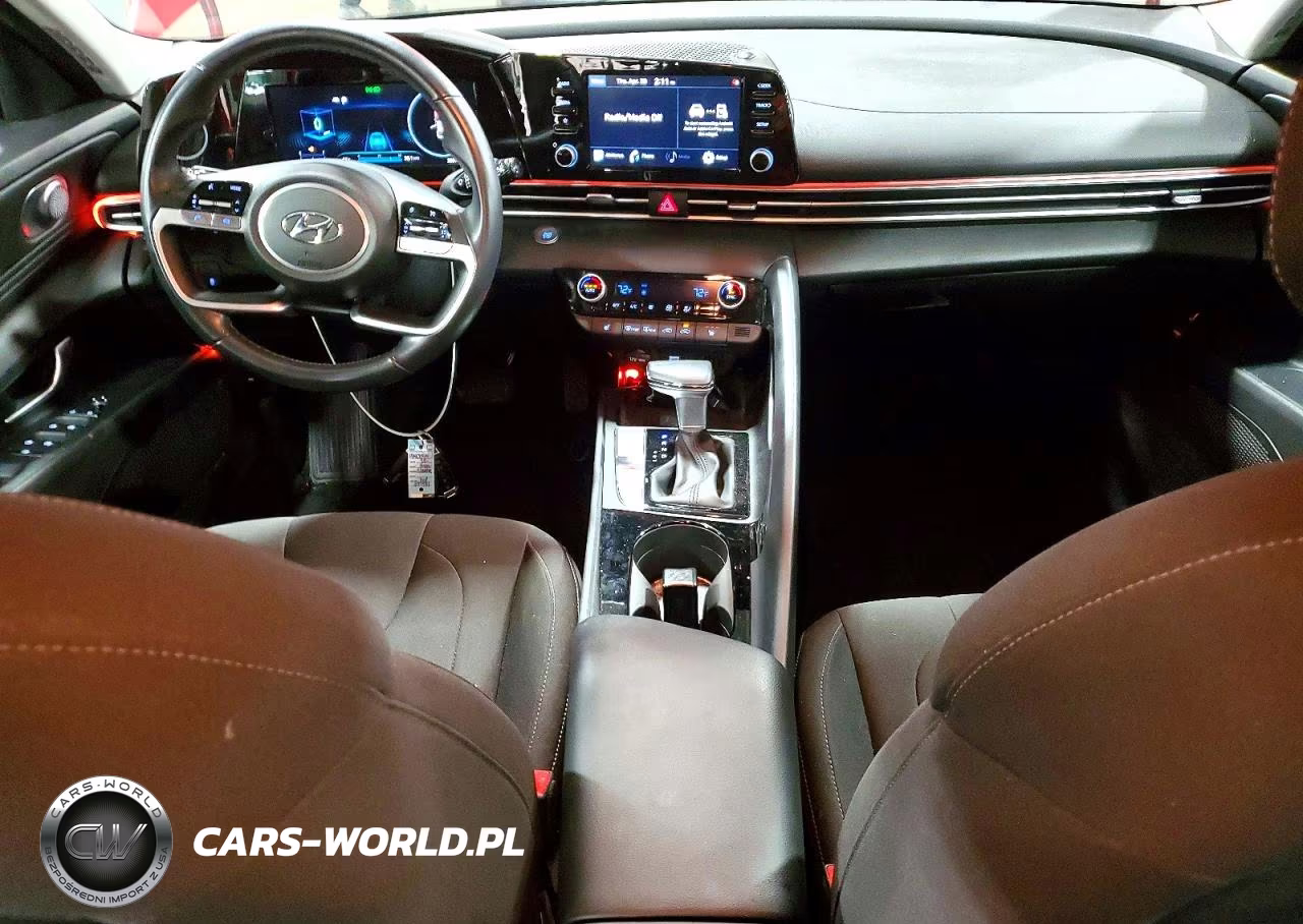 2022 Hyundai Elantra Sel VIN:5NPLN4AG7NH077931 - 8