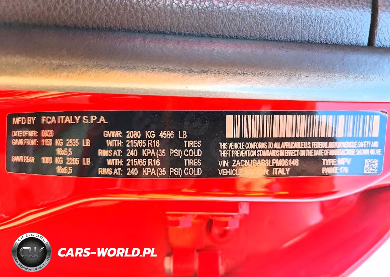 2020 Jeep Renegade Sport VIN:ZACNJBAB8LPM06148 - 12