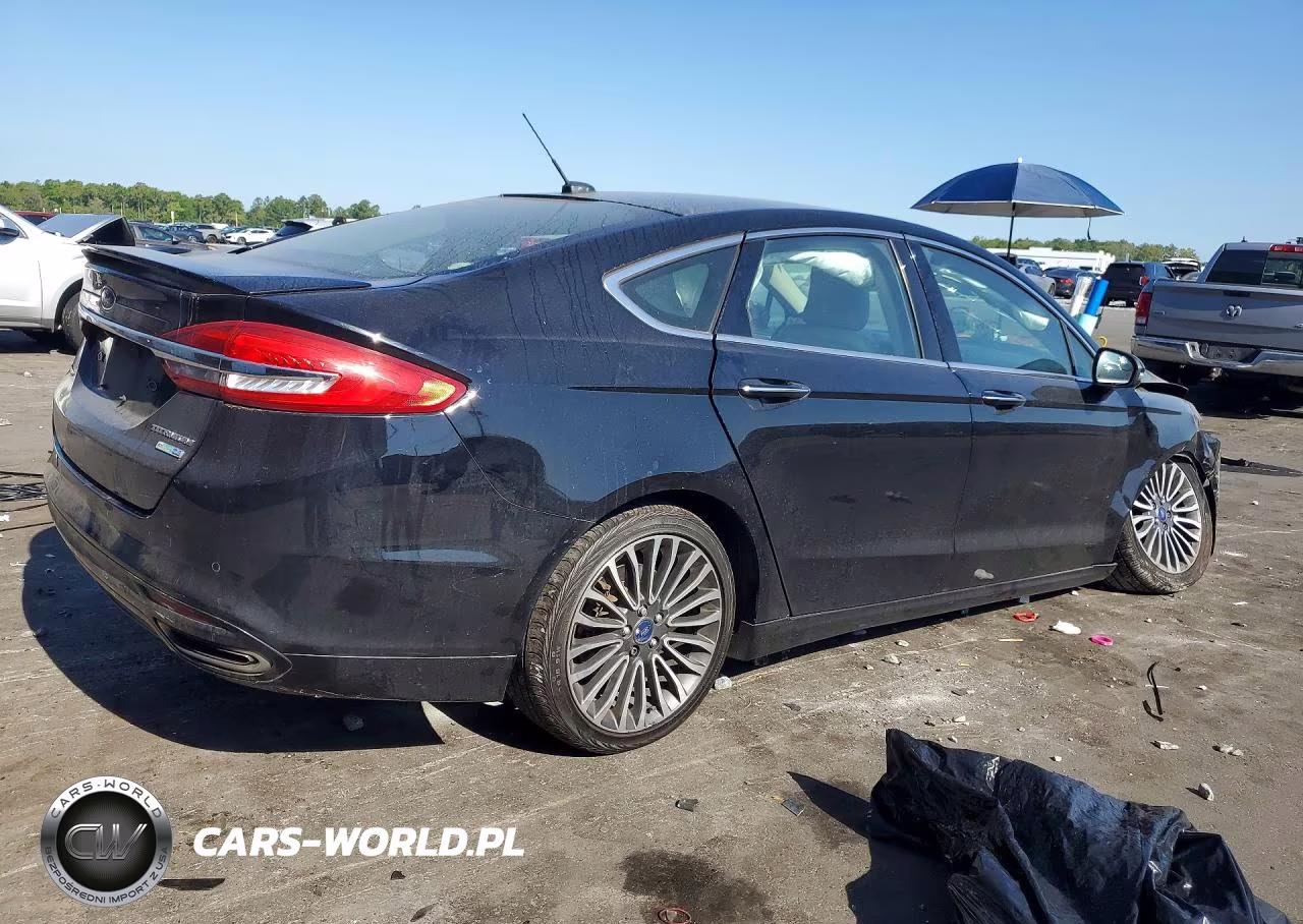 2018 Ford Fusion Titanium VIN:3FA6P0D90JR188251 - 3