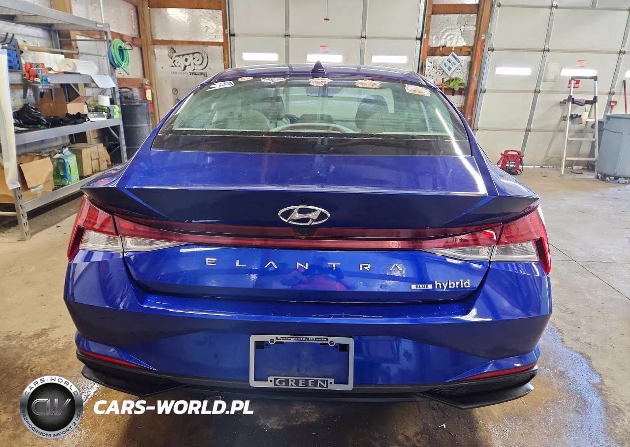 2023 Hyundai Elantra Blue VIN:KMHLM4AJ6PU090348 - 6