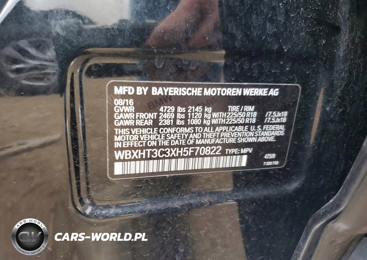 2017 BMW X1 xDrive28I VIN:WBXHT3C3XH5F70822 - 12