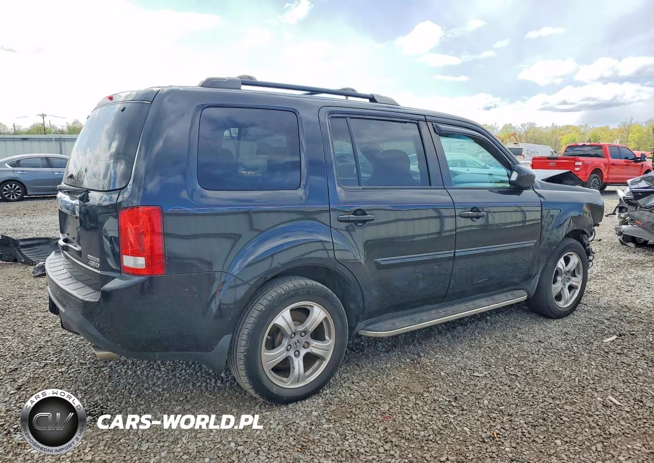 2015 Honda Pilot Exln VIN:5FNYF4H72FB069079 - 3