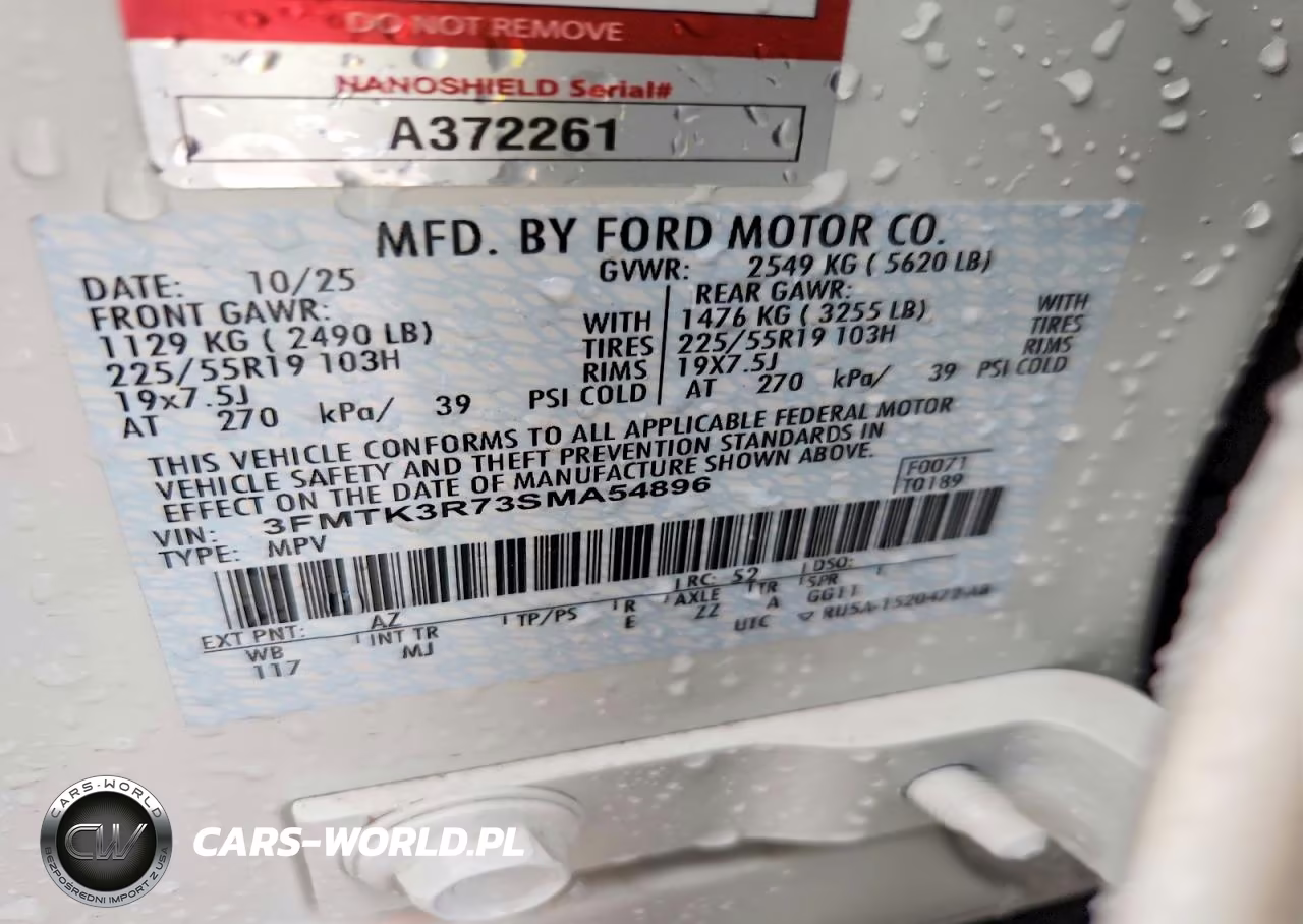 2025 Ford Mustang Mach-E Premium VIN:3FMTK3R73SMA54896 - 13