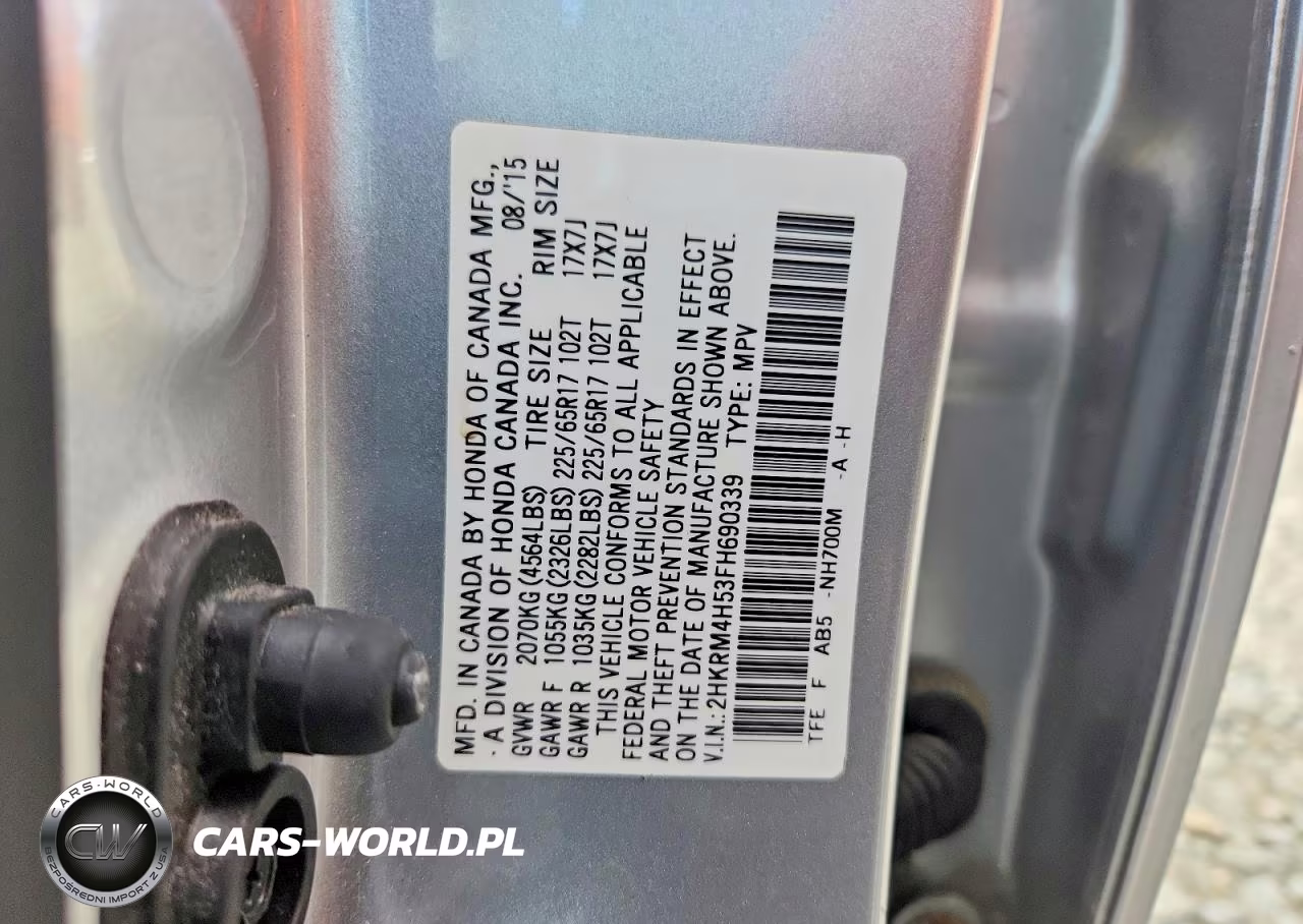 2015 Honda Cr-V Ex VIN:2HKRM4H53FH690339 - 13