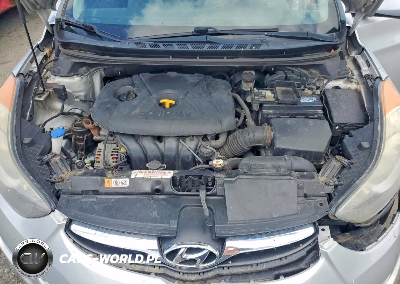 2013 Hyundai Elantra Gls VIN:5NPDH4AE2DH206442 - 11