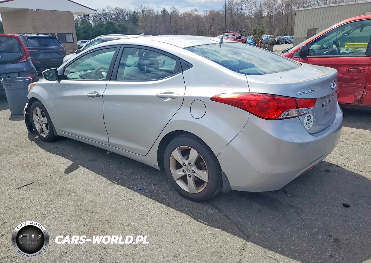 2013 Hyundai Elantra Gls VIN:5NPDH4AE2DH206442 - 2