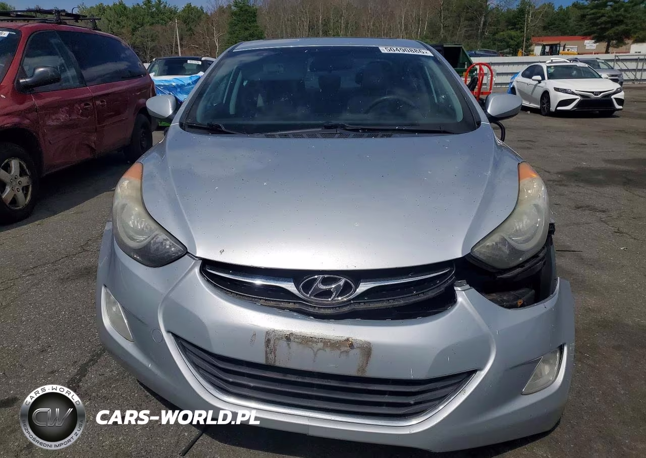 2013 Hyundai Elantra Gls VIN:5NPDH4AE2DH206442 - 5
