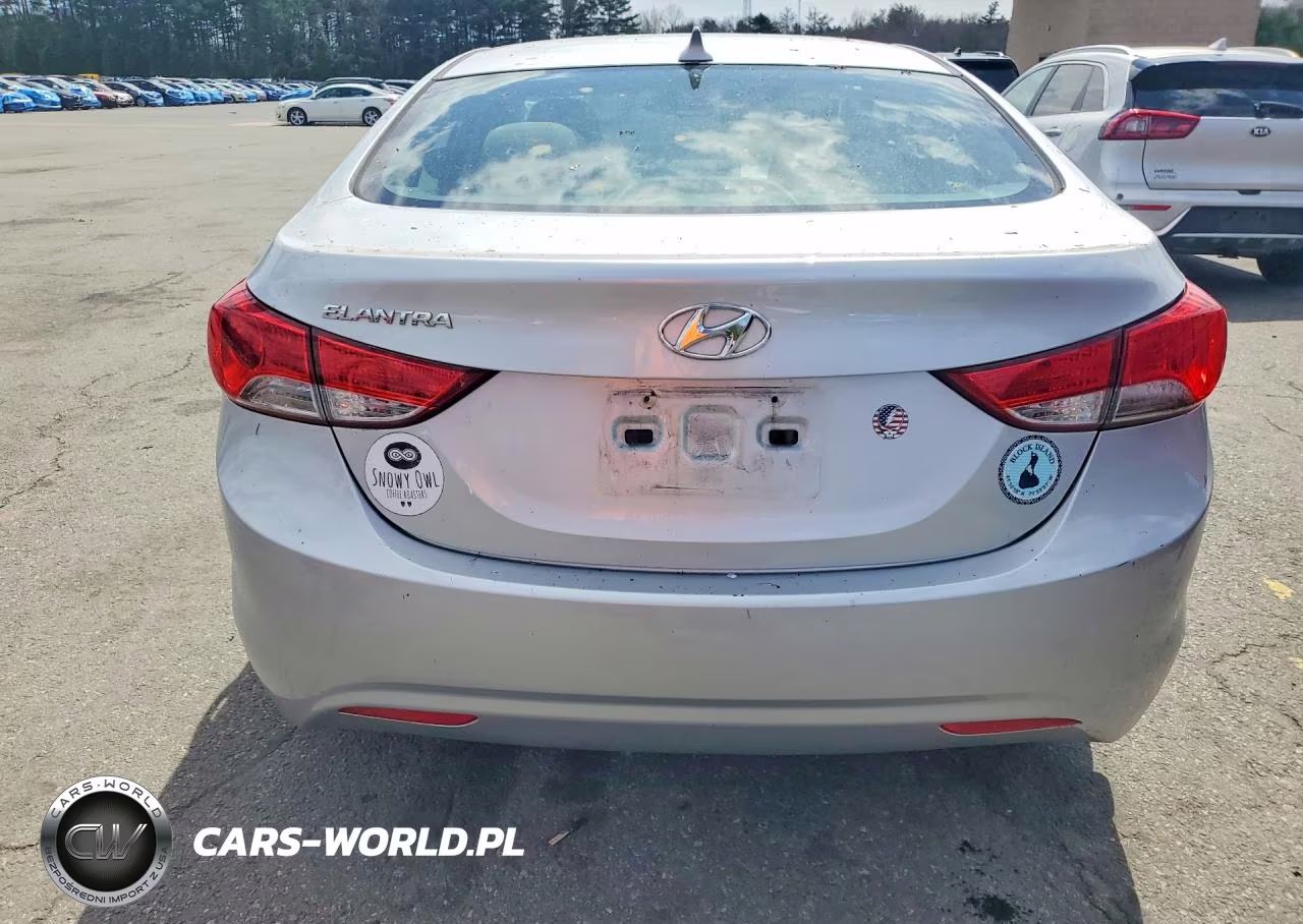 2013 Hyundai Elantra Gls VIN:5NPDH4AE2DH206442 - 6