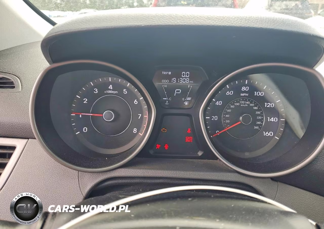 2013 Hyundai Elantra Gls VIN:5NPDH4AE2DH206442 - 9