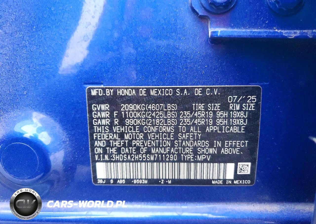 2025 Acura Adx A-Spec VIN:3HDSA2H55SM711290 - 13