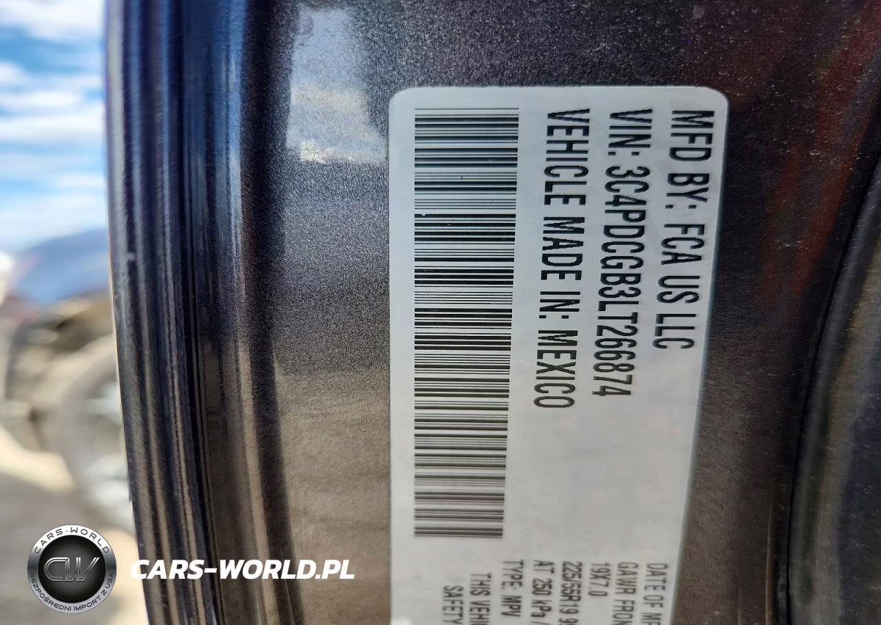 2020 Dodge Journey Crossroad VIN:3C4PDCGB3LT266874 - 12