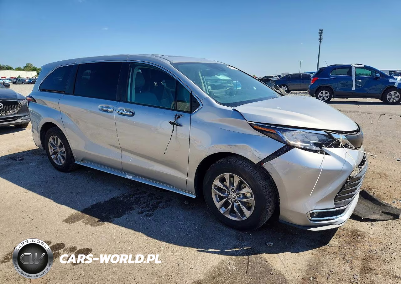 2022 Toyota Sienna Xle VIN:5TDYRKEC1NS114813 - 4