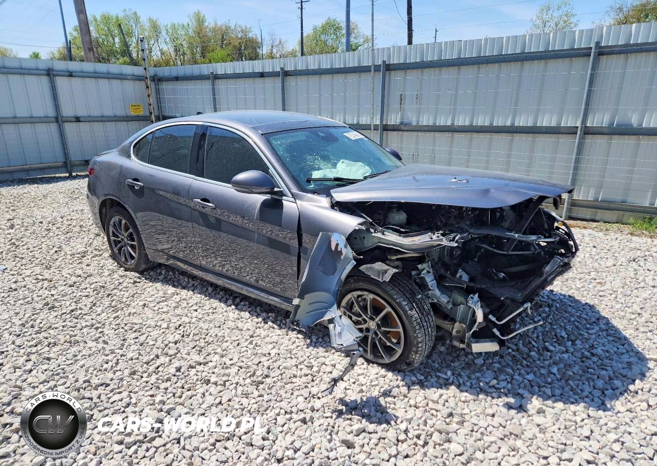 2018 Alfa Romeo Giulia Q4 VIN:ZARFAEDNXJ7563985 - 4
