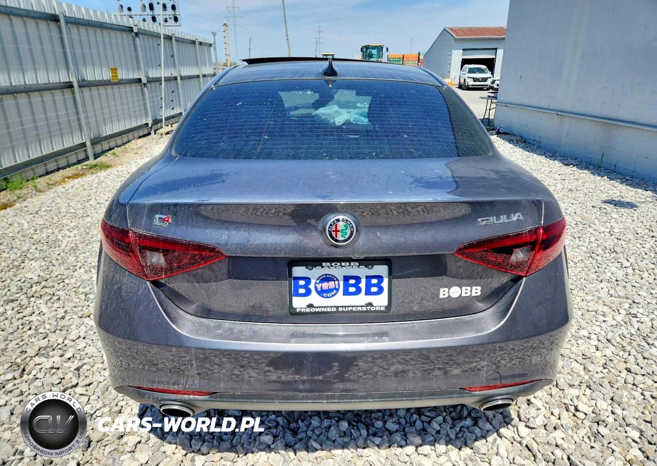 2018 Alfa Romeo Giulia Q4 VIN:ZARFAEDNXJ7563985 - 6