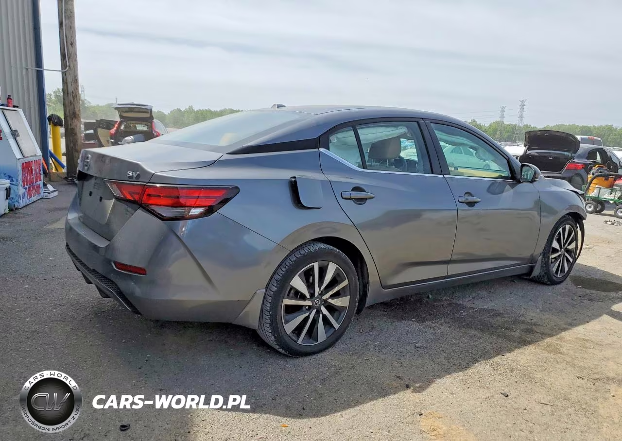 2021 Nissan Sentra Sv VIN:3N1AB8CVXMY270226 - 3