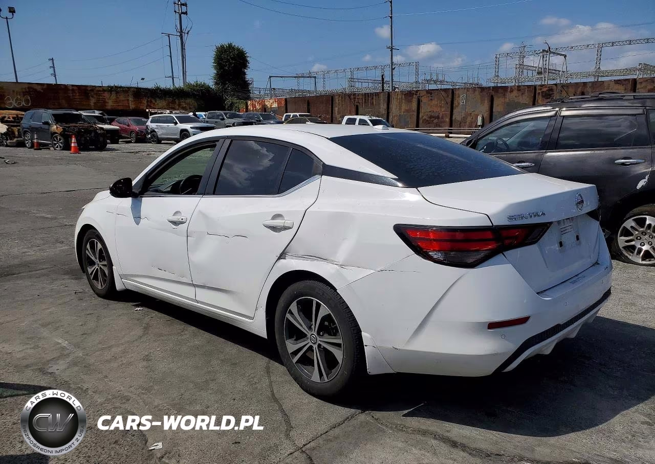 2020 Nissan Sentra Sv VIN:3N1AB8CVXLY262352 - 2