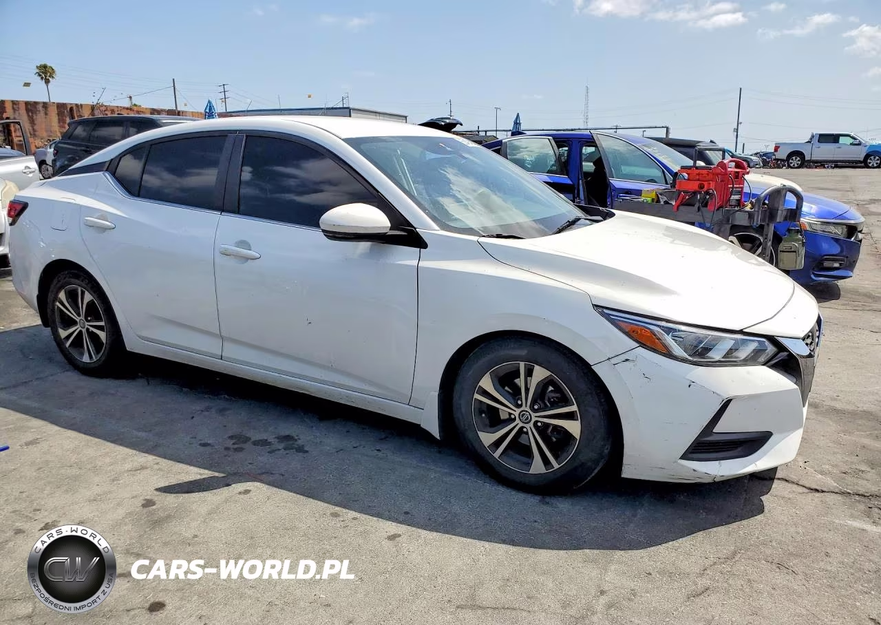 2020 Nissan Sentra Sv VIN:3N1AB8CVXLY262352 - 4