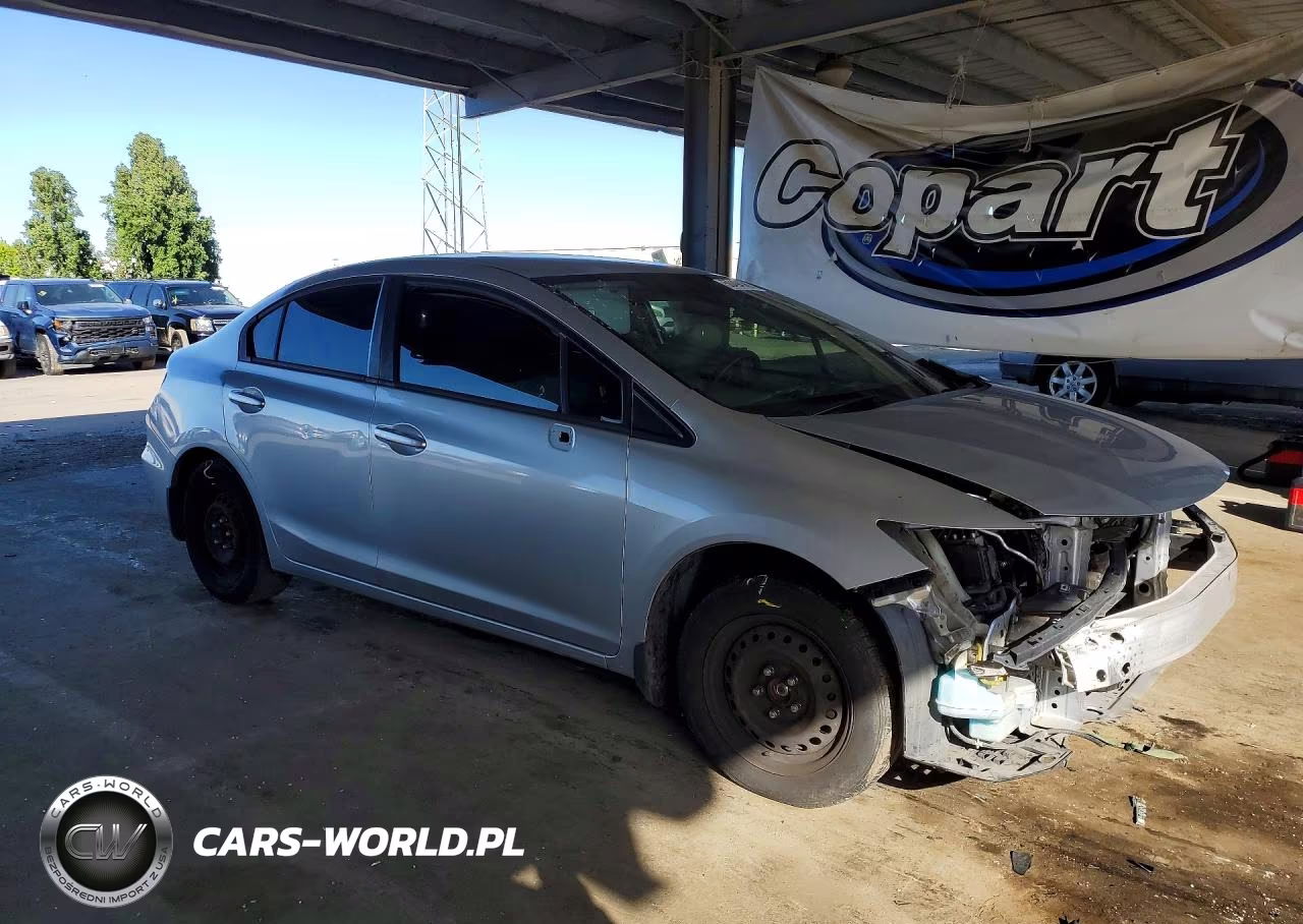 2012 Honda Civic Lx VIN:2HGFB2F50CH595839 - 4
