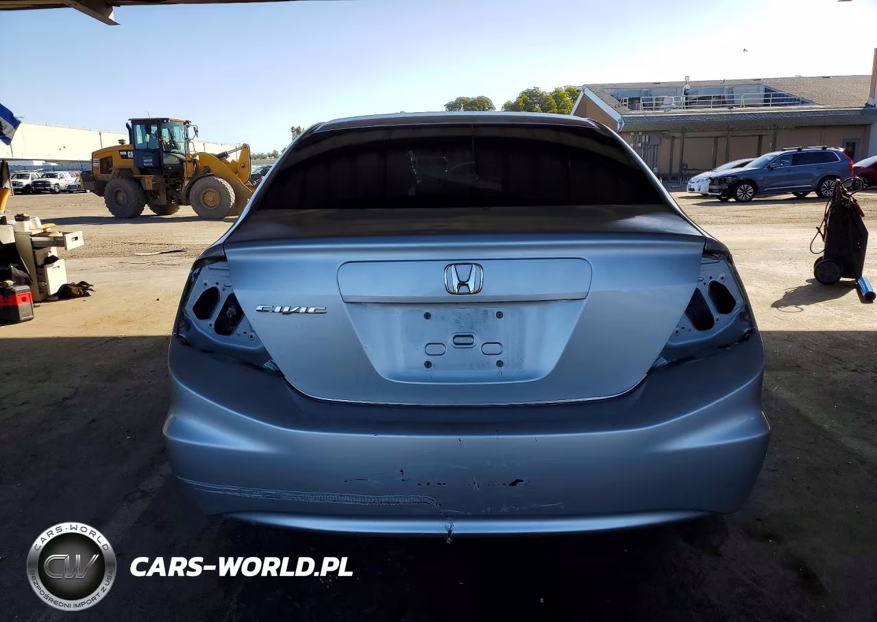 2012 Honda Civic Lx VIN:2HGFB2F50CH595839 - 6