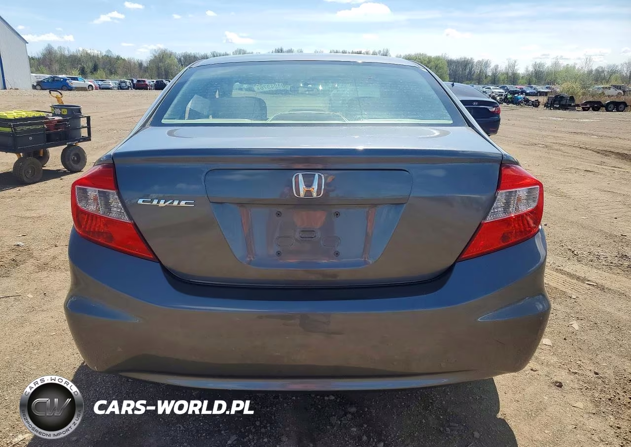 2012 Honda Civic Lx VIN:19XFB2F59CE046327 - 6