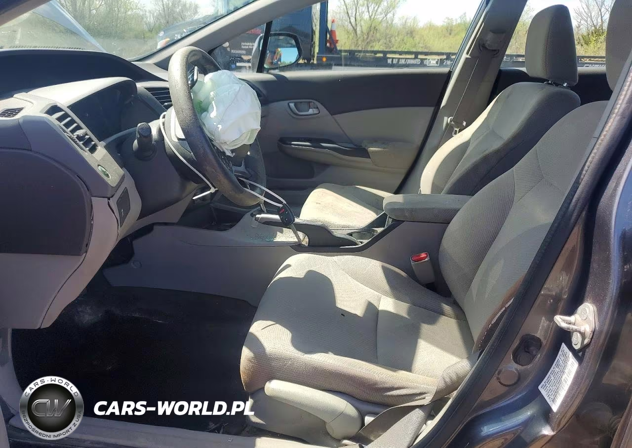 2012 Honda Civic Lx VIN:19XFB2F59CE046327 - 7