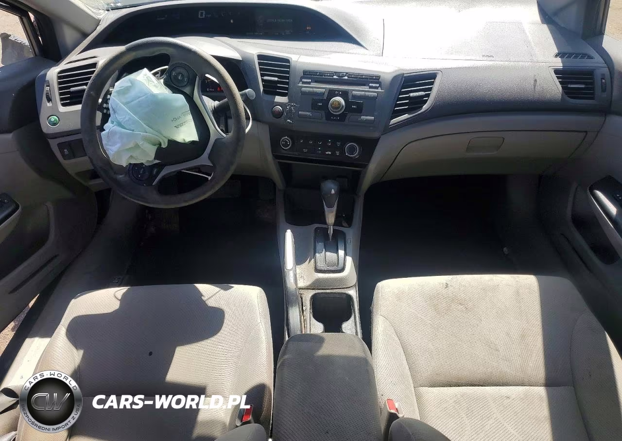 2012 Honda Civic Lx VIN:19XFB2F59CE046327 - 8