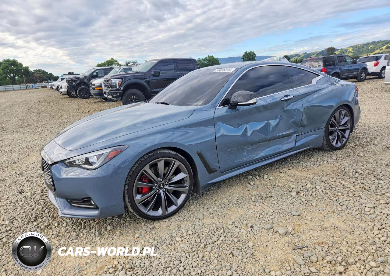 2022 Infiniti Q60 Red Sport 400