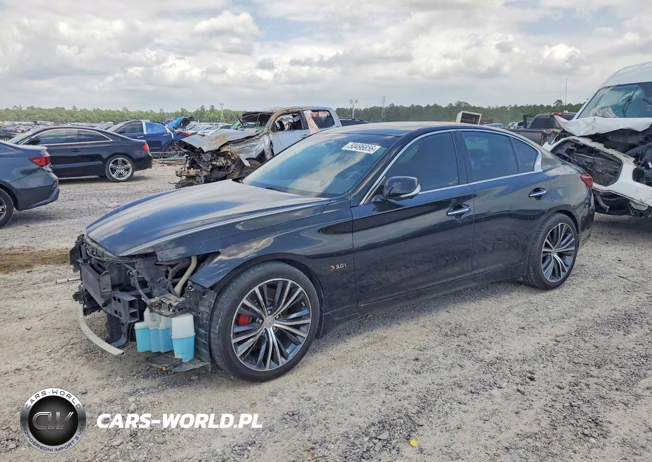 2018 Infiniti Q50 3.0T Red Sport 400