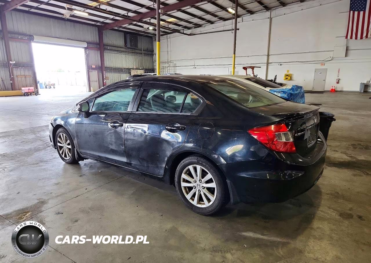 2012 Honda Civic Exl VIN:2HGFB2F97CH308015 - 2
