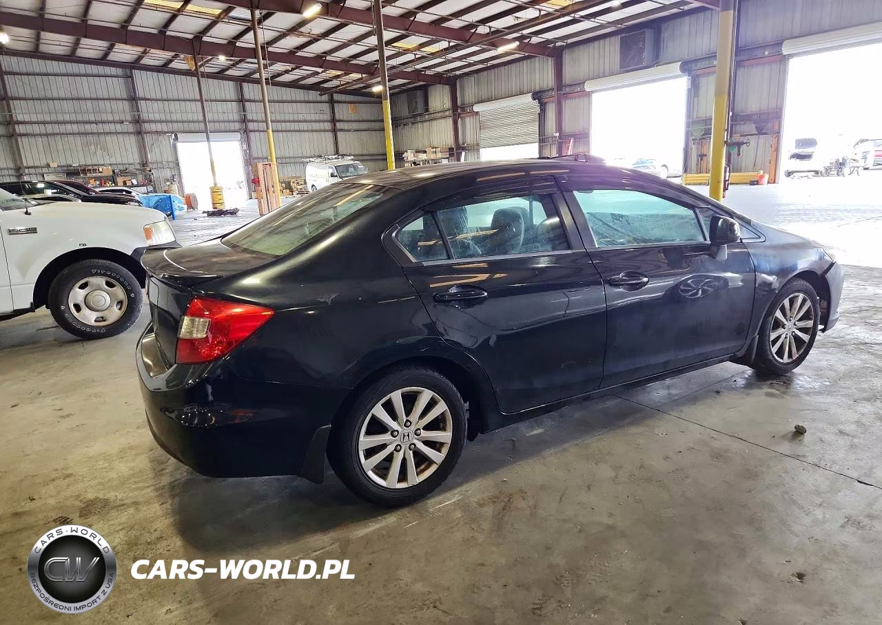 2012 Honda Civic Exl VIN:2HGFB2F97CH308015 - 3