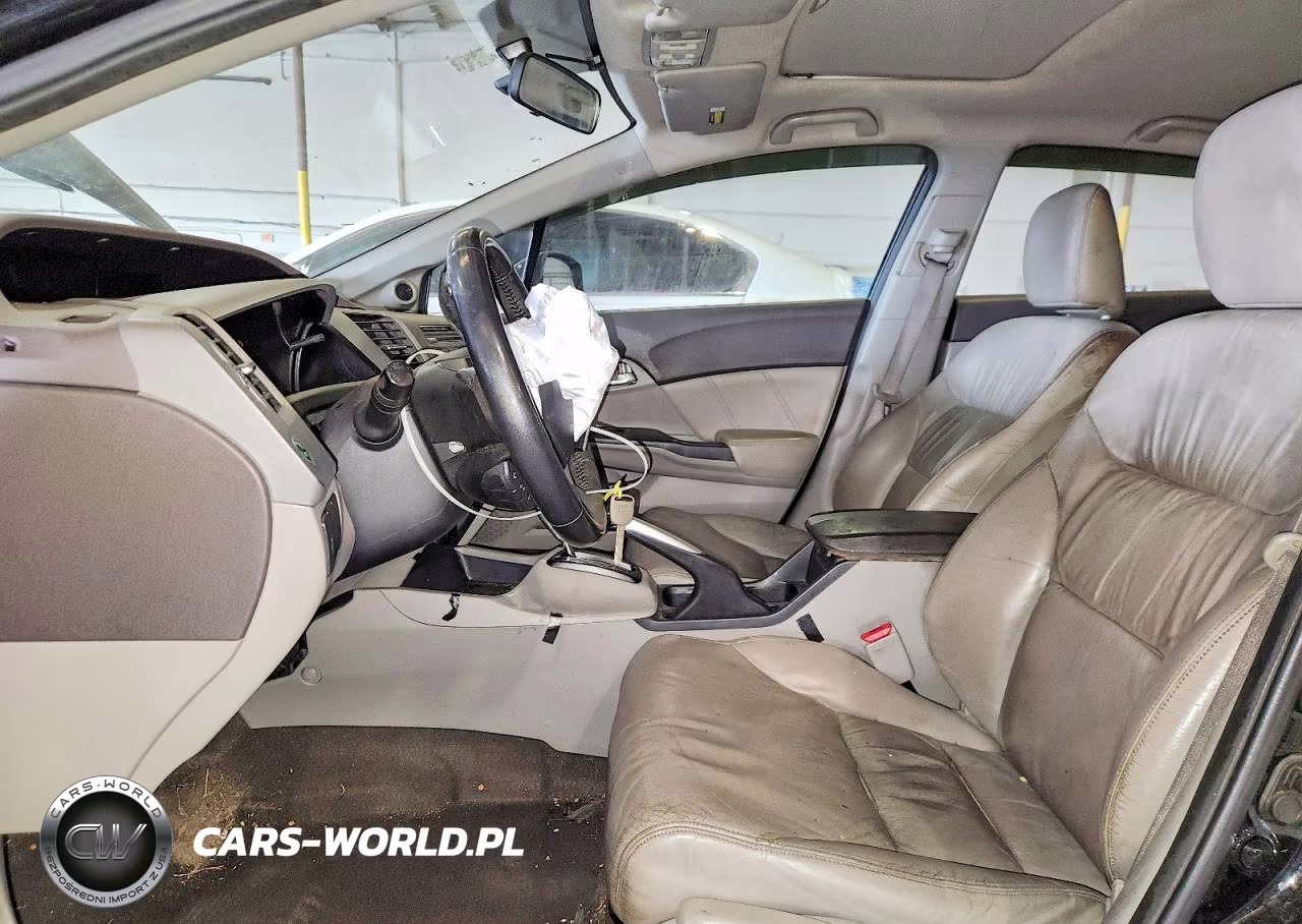 2012 Honda Civic Exl VIN:2HGFB2F97CH308015 - 7