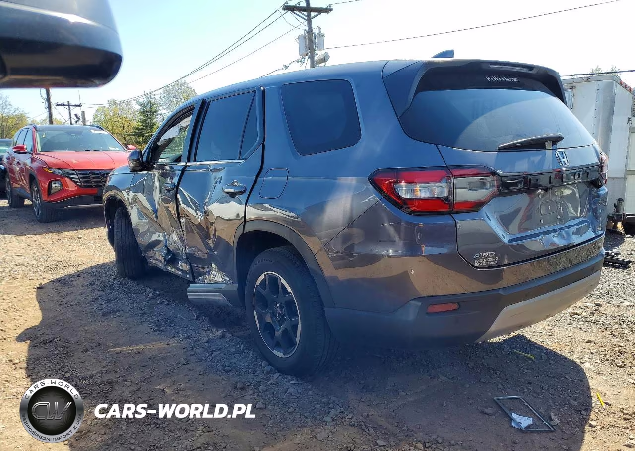 2025 Honda Pilot Exl VIN:5FNYG1H43SB049287 - 2