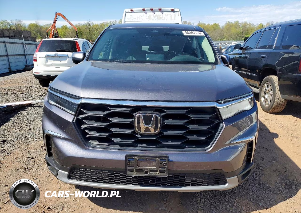 2025 Honda Pilot Exl VIN:5FNYG1H43SB049287 - 5
