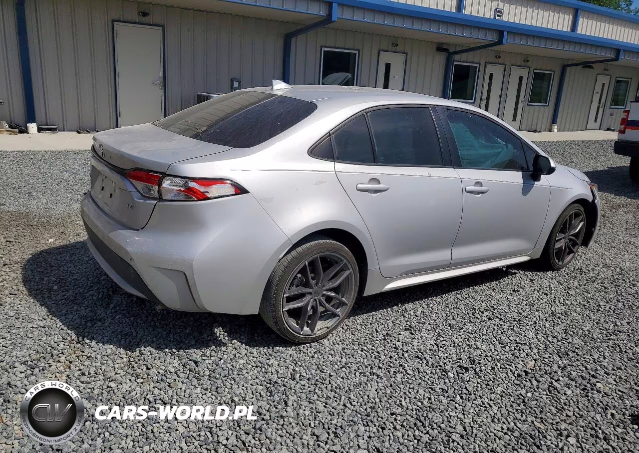 2022 Toyota Corolla Le VIN:5YFEPMAE8NP290679 - 3