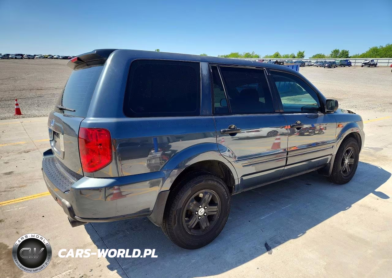 2006 Honda Pilot Lx VIN:5FNYF28156B046170 - 3