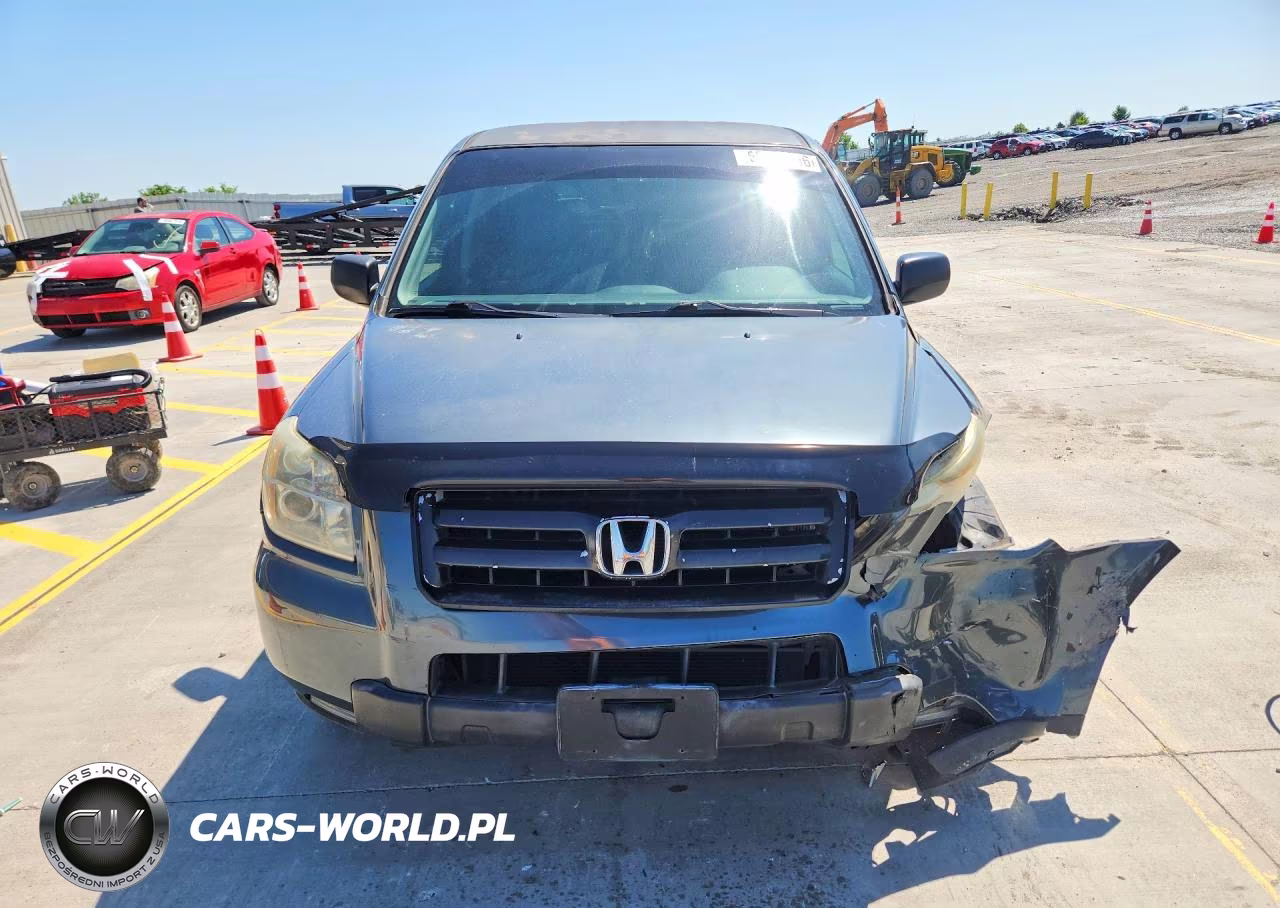 2006 Honda Pilot Lx VIN:5FNYF28156B046170 - 5