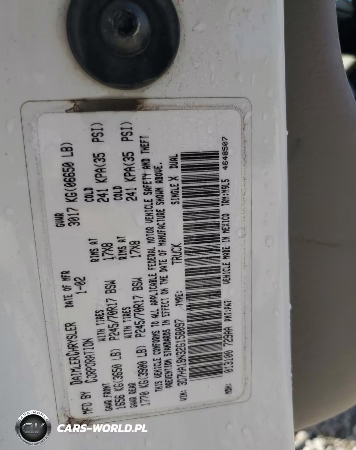 2002 Dodge Ram 1500 VIN:3D7HA18N32G158097 - 12