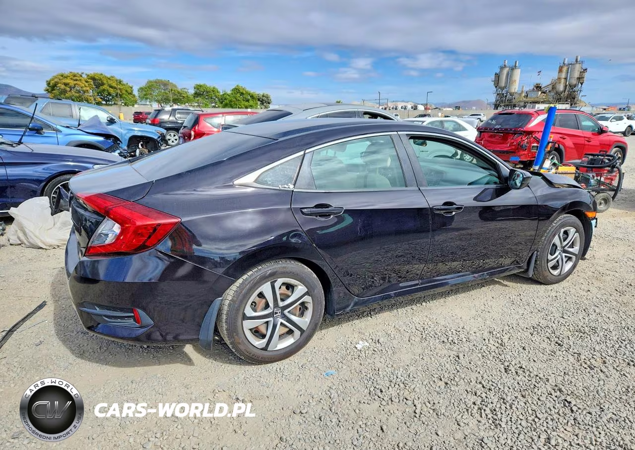 2016 Honda Civic Lx VIN:2HGFC2F58GH502567 - 3