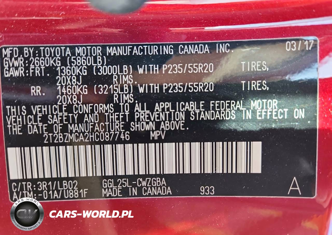 2017 Lexus Rx 350 Base VIN:2T2BZMCA2HC087746 - 13