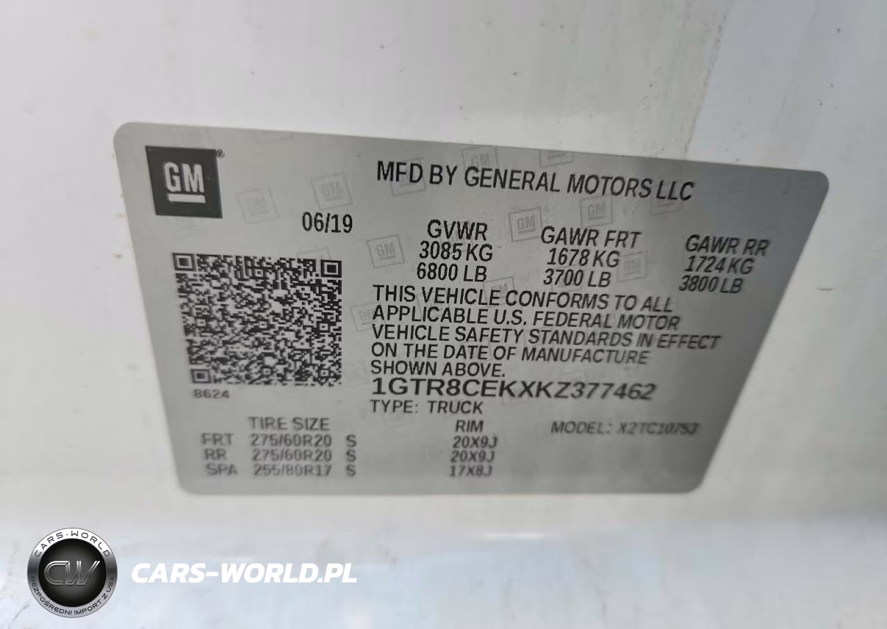 2019 GMC Sierra C1500 Elevation VIN:1GTR8CEKXKZ377462 - 12