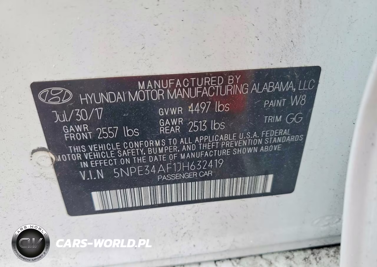 2018 Hyundai Sonata Sel VIN:5NPE34AF1JH632419 - 12