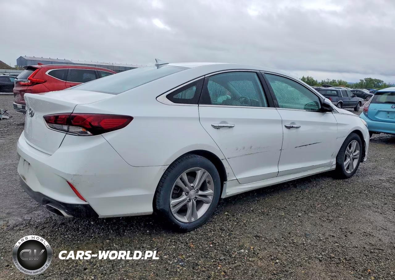 2018 Hyundai Sonata Sel VIN:5NPE34AF1JH632419 - 3