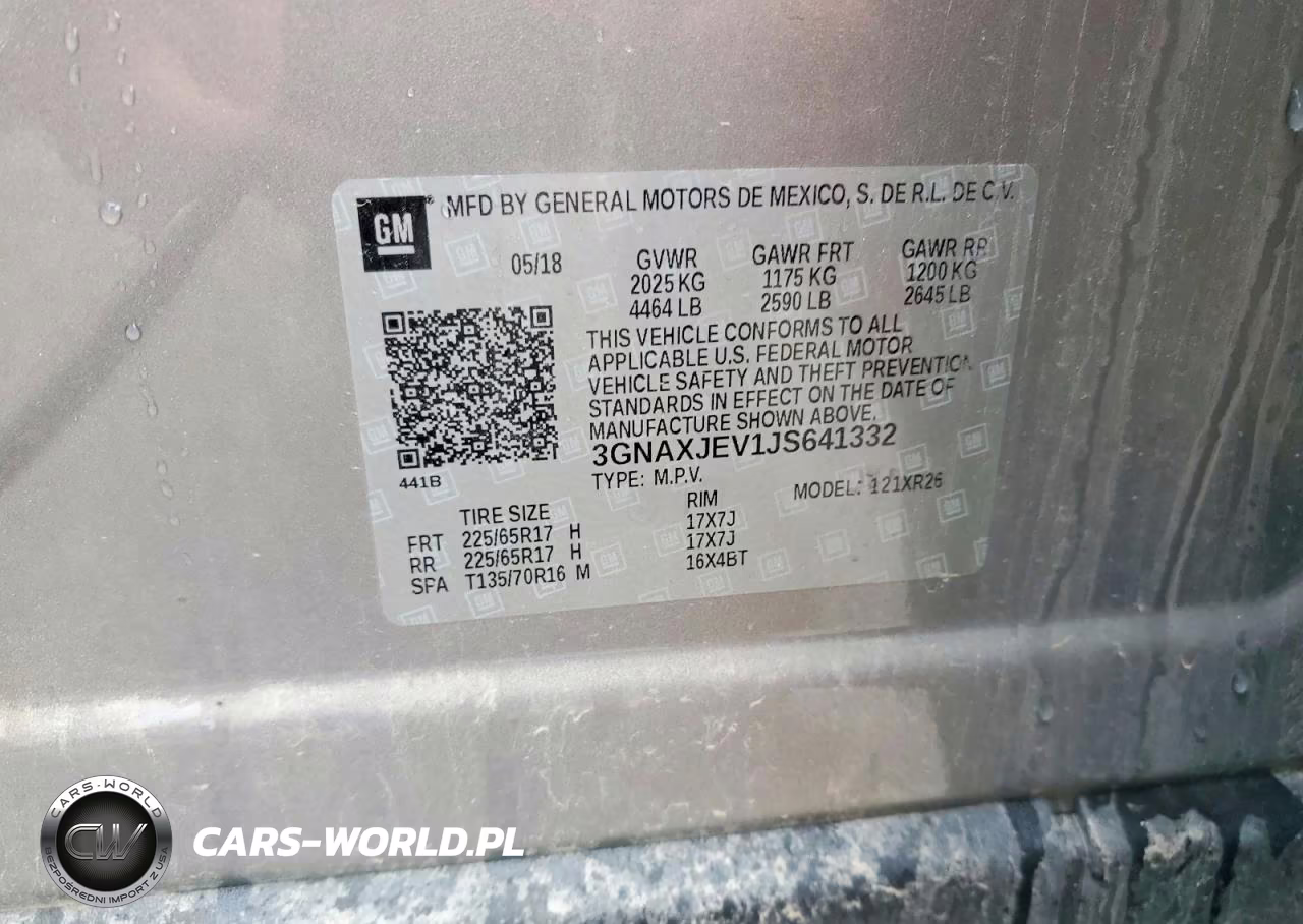 2018 Chevrolet Equinox Lt VIN:3GNAXJEV1JS641332 - 13