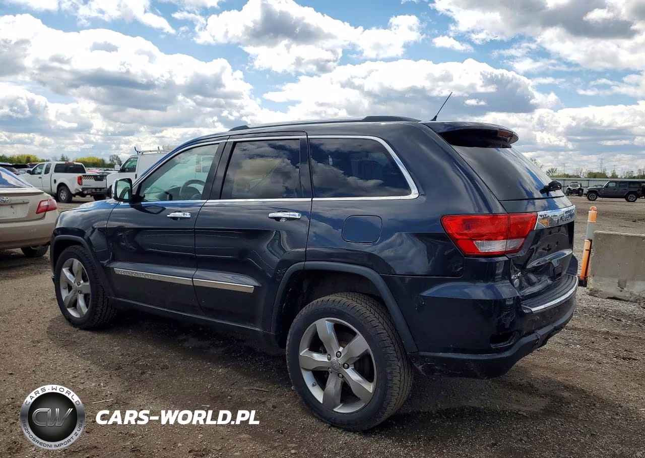 2012 Jeep Grand Cherokee Overland VIN:1C4RJFCG7CC352057 - 2