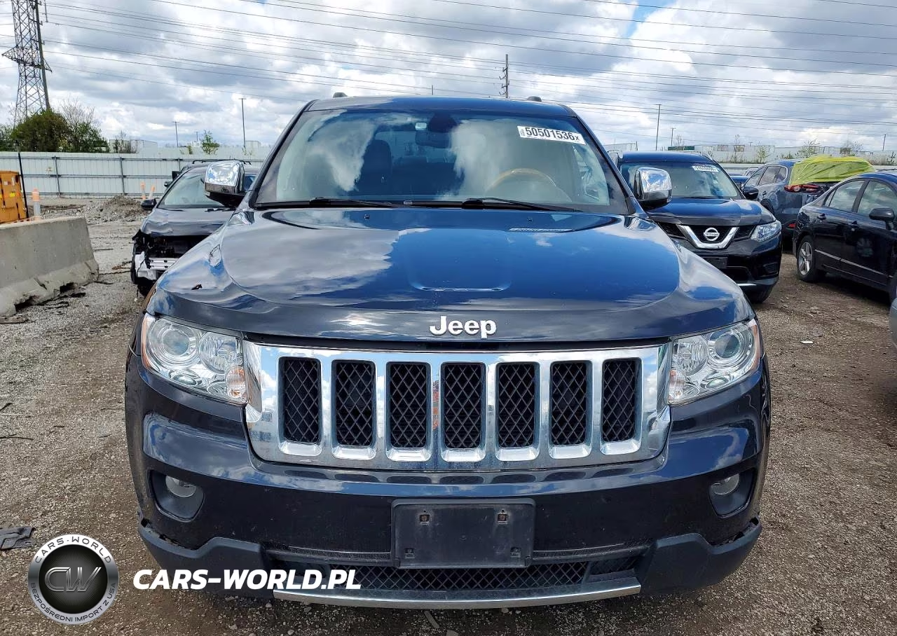 2012 Jeep Grand Cherokee Overland VIN:1C4RJFCG7CC352057 - 5