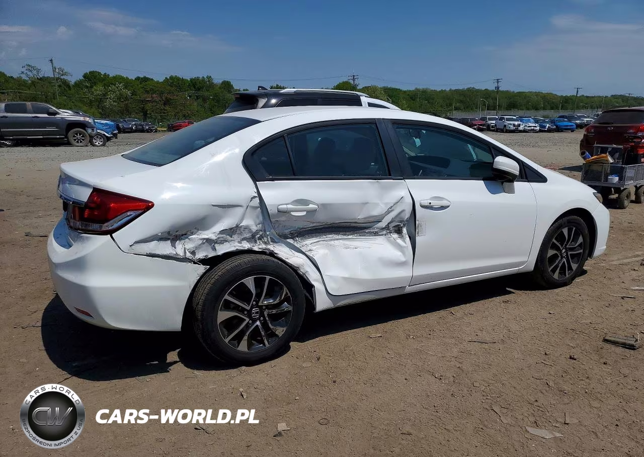 2014 Honda Civic Ex VIN:19XFB2F80EE209735 - 3