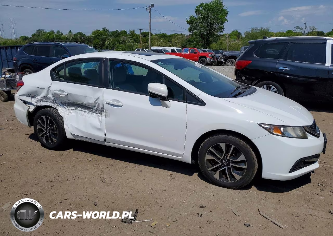 2014 Honda Civic Ex VIN:19XFB2F80EE209735 - 4